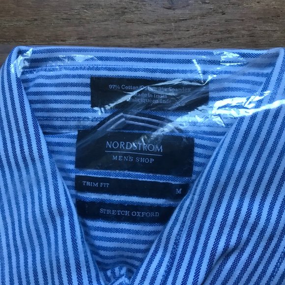 Nordstrom Oxford Slim Fit Dress Shirt (Medium) - Picture 8 of 9